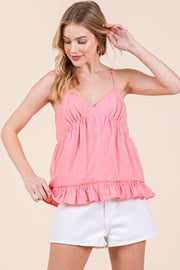 Woven Cami Top | ABET7503