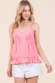 Woven Cami Top | ABET7503