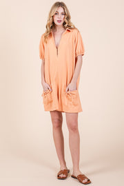 Collared Oversize Romper | ABER7502