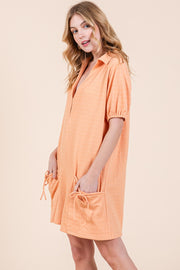 Collared Oversize Romper | ABER7502