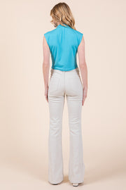 Half High Neck Sleeveless Top | ABJT7522