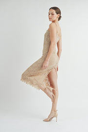 Corset Midi Dress | ABND0679 | INSTOCK