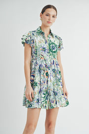 Ruffle Mini Dress | ABND0815