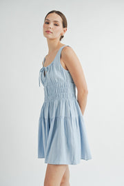 Sleeveless Cotton Mini Dress | ABSD7542