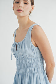 Sleeveless Cotton Mini Dress | ABSD7542