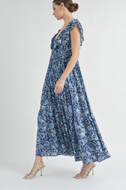 V-Neck Maxi Dress | ABSD7519