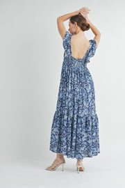 V-Neck Maxi Dress | ABSD7519