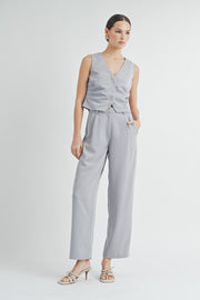 Side Pleats Vest | ABJT7546