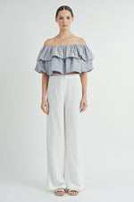 Load image into Gallery viewer, Off-The-Shoulder Bubble Top | ABST7546
