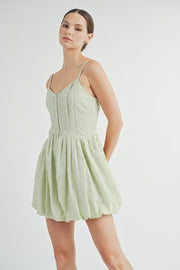 Corset Bubble Hem Mini Dress | ABND0631-2