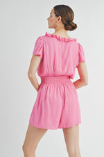 Load image into Gallery viewer, Short Sleeve Romper | ABER7504
