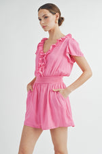 Load image into Gallery viewer, Short Sleeve Romper | ABER7504
