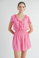 Load image into Gallery viewer, Short Sleeve Romper | ABER7504
