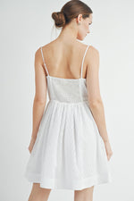 Load image into Gallery viewer, Double-Bow Pleated Mini Dress | ABED7520
