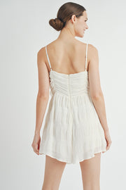 Sleeveless Bow Romper | ABER7505