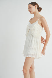 Sleeveless Bow Romper | ABER7505