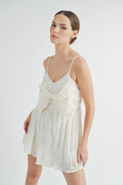 Sleeveless Bow Romper | ABER7505