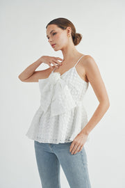 Bow Front Babydoll Cami Top | ABET7512