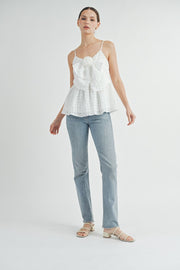 Bow Front Babydoll Cami Top | ABET7512