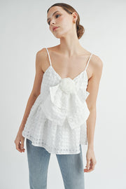 Bow Front Babydoll Cami Top | ABET7512