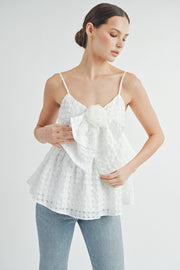 Bow Front Babydoll Cami Top | ABET7512