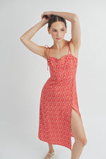 Load image into Gallery viewer, Spaghetti Strap Midi Dress / S#ABHD0133
