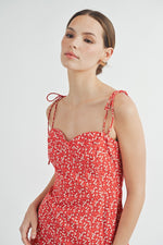Load image into Gallery viewer, Spaghetti Strap Midi Dress / S#ABHD0133
