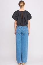 Load image into Gallery viewer, Bubble Crop Top | ABST7524
