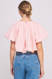 Bubble Crop Top | ABST7524