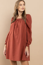 Load image into Gallery viewer, Smocked On-Off shoulder Dress | ABDD0168
