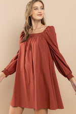 Load image into Gallery viewer, Smocked On-Off shoulder Dress | ABDD0168
