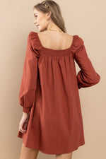 Load image into Gallery viewer, Smocked On-Off shoulder Dress | ABDD0168
