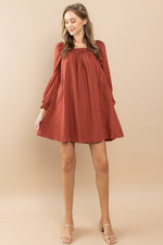 Load image into Gallery viewer, Smocked On-Off shoulder Dress | ABDD0168
