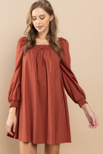 Load image into Gallery viewer, Smocked On-Off shoulder Dress | ABDD0168
