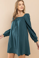 Load image into Gallery viewer, Smocked On-Off shoulder Dress | ABDD0168
