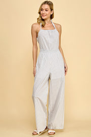Striped Jumpsuit / S#ABDJ0101