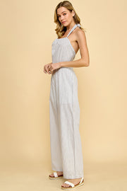 Striped Jumpsuit / S#ABDJ0101