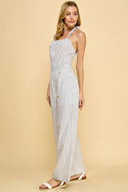 Striped Jumpsuit / S#ABDJ0101