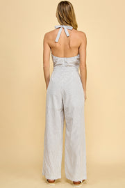 Striped Jumpsuit / S#ABDJ0101