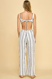 Multi Striped Jumpsuit / S#ABDJ0104