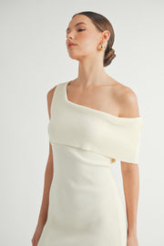 One shoulder Sweater Dress I ABDS0103 I INSTOCK