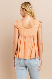 Flare bottom Blouse / S#ABDT0107