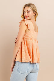 Flare bottom Blouse / S#ABDT0107