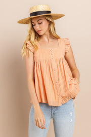 Flare bottom Blouse / S#ABDT0107