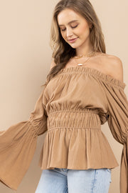 Bell Sleeve Blouse / S#ABDT0114