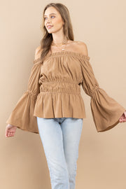 Bell Sleeve Blouse / S#ABDT0114