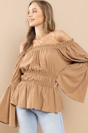 Bell Sleeve Blouse / S#ABDT0114