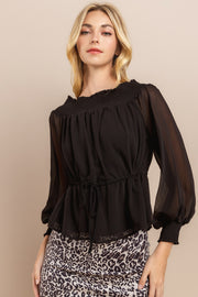 Off shoulder Top / S#ABDT0163