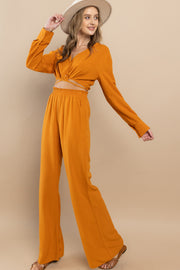 Wide Leg Trouser / S#ABDB0161