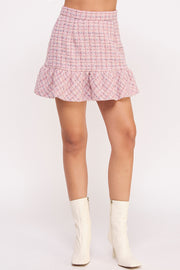 Wholesale apparel | Tweed Mini Skirt